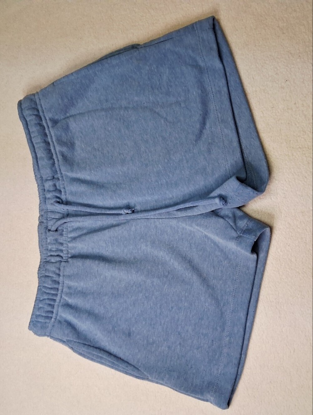 L.L. Bean Women's Dusty Blue Drawstring Athletic Shorts